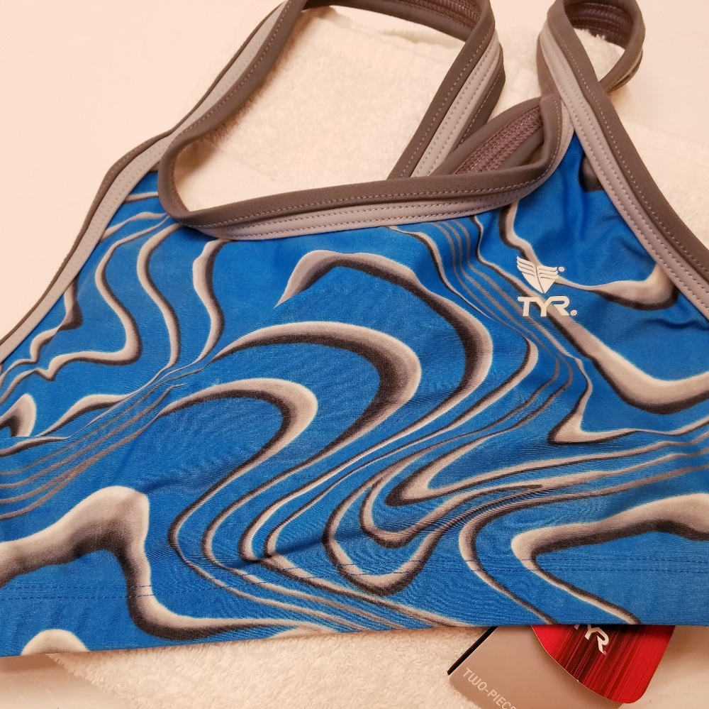 Racer back bikini top